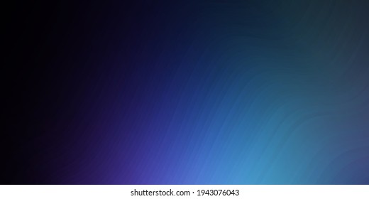 Dark Pink, Blue vector template with lines. Abstract illustration with gradient bows. Pattern for ads, commercials.