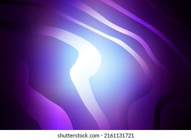 Dark Pink, Blue vector template with lines. Shining colorful illustration in simple curve style. A sample for your ideas.