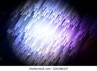 Dark Pink, Blue vector template with repeated sticks. Blurred decorative design in simple style with lines. Pattern for ad, booklets, leaflets.