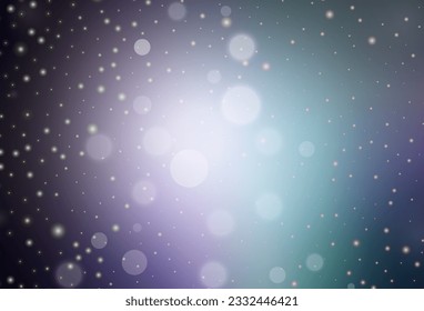 Dark Pink, Blue vector template in carnival style. Modern abstract Christmas mood shapes. Smart design for promotion of university.