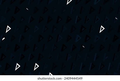 Planta de vector azul, rosa oscuro con cristales, triángulos. Ilustración de gradiente abstracta con triángulos. Mejor diseño inteligente para su negocio.