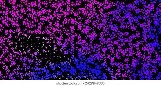 Dark pink, blue vector template with abstract forms. Colorful abstract forms with gradient in simple style. Elegant design for wallpaper set.