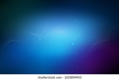 Dark Pink, Blue vector texture with disks. Modern abstract illustration with colorful water drops. Beautiful design for your business natural advert.