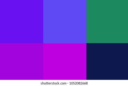 Dark Pink, Blue vector texture with collection of colors. Colorful gradient set with collection of rainbow colors. Template of colors for smart designers.