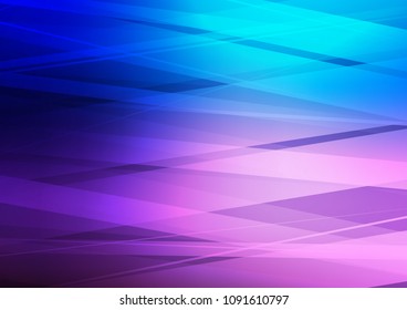 Dark Pink, Blue vector texture with colored lines. Decorative shining illustration with lines on abstract template. The pattern can be used for busines ad, booklets, leaflets