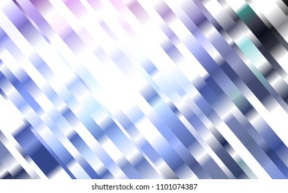 Dark Pink, Blue vector texture with colored lines. Lines on blurred abstract background with gradient. The pattern can be used as ads, poster, banner for commercial.
