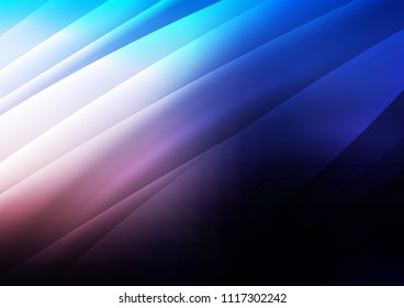 Dark Pink, Blue vector texture with colored lines. abstract illustration with  stripes. Smart design for your business advert.