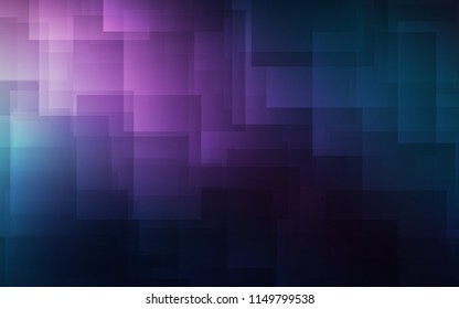 Dark Pink, Blue vector texture with colored lines. Lines on blurred abstract background with gradient. Pattern for ads, posters, banners.