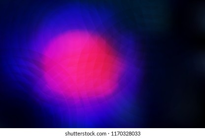 Dark Pink, Blue vector texture with disks. Modern abstract illustration with colorful water drops. Pattern can be used for ads, leaflets.