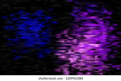 Dark Pink, Blue vector texture with colored lines. Modern geometrical abstract illustration with staves. Smart design for your business advert.