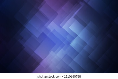 Dark Pink, Blue vector texture with colored lines. Decorative shining illustration with lines on abstract template. Best design for your ad, poster, banner.