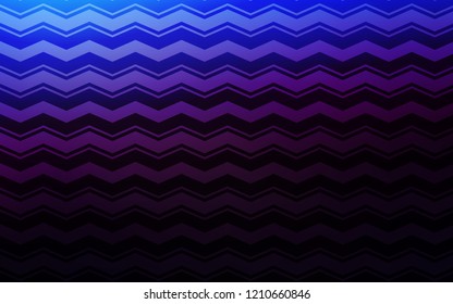 Dark Pink, Blue vector texture with colored lines. Modern geometrical abstract illustration with Lines. Smart design for your business advert.