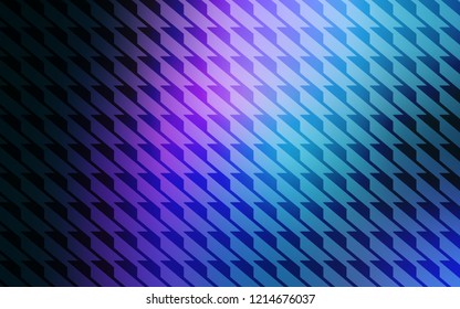 Dark Pink, Blue vector texture with colored lines. Lines on blurred abstract background with gradient. Template for your beautiful backgrounds.