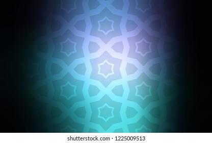 Dark Pink, Blue vector texture with beautiful stars. Blurred decorative design in simple style with stars. Pattern for websites, landing pages.