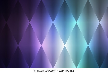 Dark Pink, Blue vector texture in rectangular style. Glitter abstract illustration with rectangular shapes. Pattern can be used for websites.