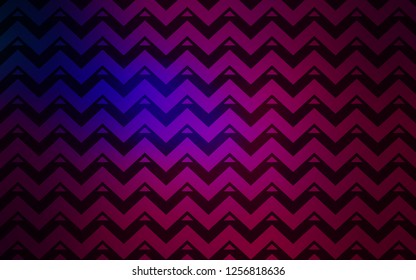 Dark Pink, Blue vector texture with triangular style. Decorative design in abstract style with triangles. Pattern for websites.