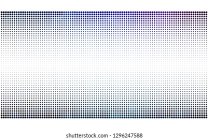Dark Pink, Blue vector  texture with disks. Glitter abstract illustration with blurred drops of rain. Pattern for futuristic ad, booklets.
