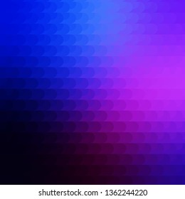 Dark Pink, Blue vector texture with lines. Colorful gradient illustration with abstract flat lines. Pattern for ads, commercials.