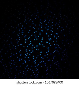 Dark Pink, Blue vector texture with beautiful stars. Shining colorful illustration with small and big stars. Best design for your ad, poster, banner.