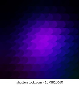 Dark Pink, Blue vector texture with lines. Colorful gradient illustration with abstract flat lines. Smart design for your promotions.