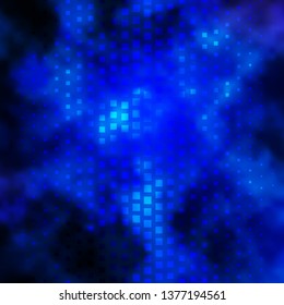Dark Pink, Blue vector texture in rectangular style. Illustration with a set of gradient rectangles. Pattern for commercials, ads.