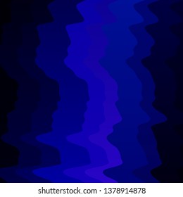 Dark Pink, Blue vector texture with curves. Illustration in abstract style with gradient curved.  Smart design for your promotions.