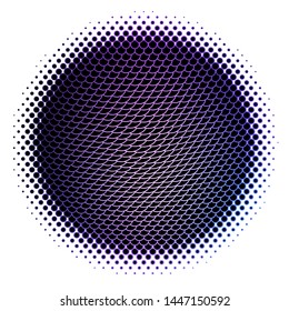 Dark Pink, Blue vector texture with circles. Abstract decorative design in gradient style with bubbles. Pattern for websites, landing pages.