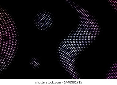 Dark Pink, Blue vector texture in rectangular style. Decorative design in abstract style with rectangles. Modern template for your landing page.