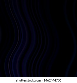 Dark Pink, Blue vector texture with wry lines. Colorful illustration in abstract style with bent lines. Pattern for websites, landing pages.