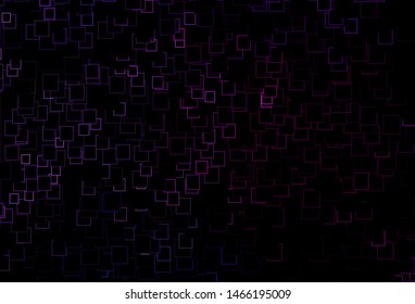Dark Pink, Blue vector texture in rectangular style. Abstract gradient illustration with rectangles. Smart design for your business advert.