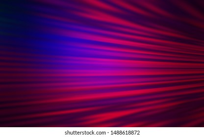 Dark Pink, Blue vector texture with colored lines. Shining colored illustration with sharp stripes. Pattern for your busines websites.
