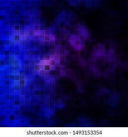 Dark Pink, Blue vector texture in rectangular style. Rectangles with colorful gradient on abstract background. Modern template for your landing page.