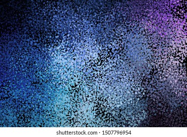 Dark Pink, Blue vector texture with abstract forms. Decorative design in abstract style with random forms. Best smart design for your business.