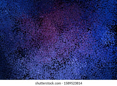 Dark Pink, Blue vector texture with abstract forms. Colorful chaotic forms with gradient in modern style. Simple design for your web site.