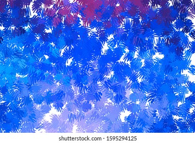 Dark Pink, Blue vector texture with colored lines. Colorful shining illustration with lines on abstract template. Pattern for your busines websites.