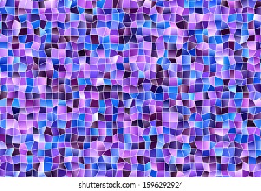 Dark Pink, Blue vector texture in rectangular style. Beautiful illustration with rectangles and squares. Pattern for busines ad, booklets, leaflets