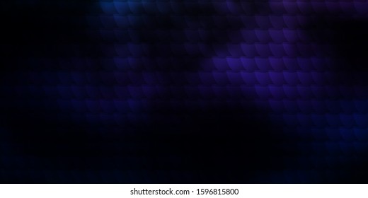 Dark Pink, Blue vector texture in rectangular style. New abstract illustration with rectangular shapes. Template for cellphones.