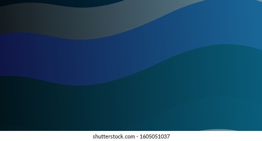 Dark Pink, Blue vector texture with curves. Illustration in abstract style with gradient curved.  Best design for your posters, banners.