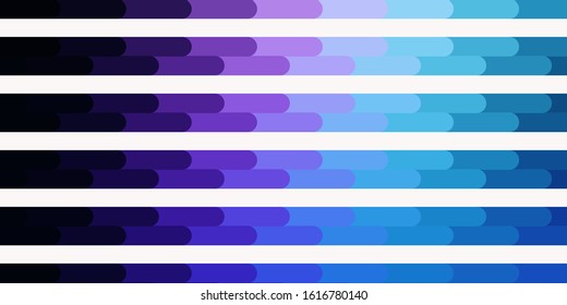 Dark Pink, Blue vector texture with lines. Repeated lines on abstract background with gradient. Pattern for websites, landing pages.