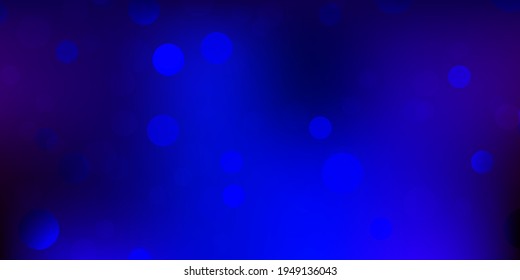 Dark pink, blue vector texture with memphis shapes. Simple design in abstract style with gradient forms. Simple illustration for your web site.