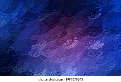 Dunkelrosa, blaue Vektorstruktur mit abstrakten Poly-Formen. Moderne abstrakte Illustration mit bunten Zufallsformen. Das beste Design für Ihr Unternehmen.