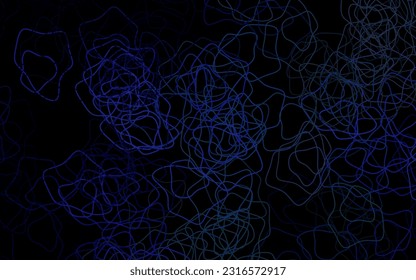 Pink oscuro, textura vectorial azul con formas abstractas. Ilustración abstracta moderna con formas aleatorias coloridas. Diseño elegante para tapices.