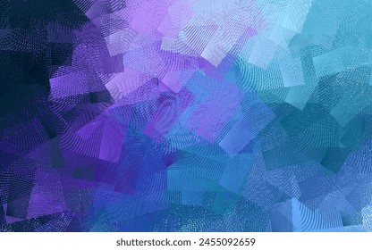 Rosa oscuro, textura de Vector azul con líneas secas. Ilustración colorida brillante en estilo de curva simple. El mejor diseño para tu negocio.