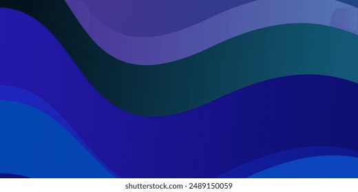 Rosa oscuro, textura de Vector azul con curvas. Ilustración en estilo abstracto con gradiente curvado.  Patrón para Sitios web, páginas de aterrizaje.