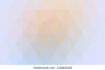 Dark Pink, Blue vector triangle mosaic texture. Colorful illustration in polygonal style with gradient. Best triangular design for your business.