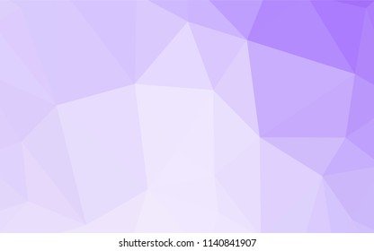 Dark Pink, Blue vector triangle mosaic cover. Triangular geometric sample with gradient.  Textured pattern for your backgrounds.