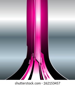 Dark pink color Light Abstract Technology background for computer graphic website internet. silver. circuit