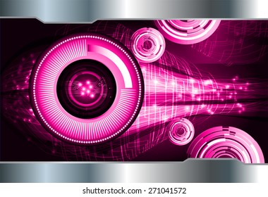 dark pink color Light Abstract Technology background for computer graphic website internet and business. circuit. vector illustration. silver