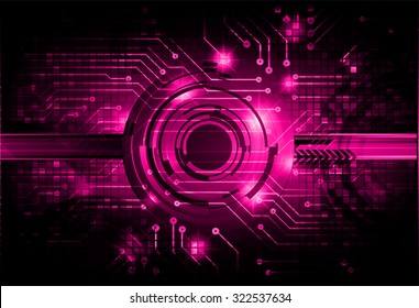 Dark pink color Light Abstract Technology background for computer graphic website internet and business. circuit. vector illustration. infographics. motion move blur.neon. pixel. 
