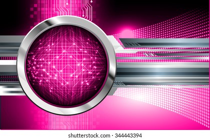 dark pink color Light Abstract Technology background for computer graphic website internet and business.